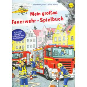 Mein großes Feuerwehr-Spielbuch | Franziska Jaekel, Niklas Böwer (ISBN: 9783401709895)