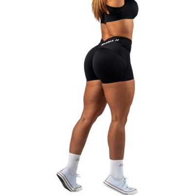 Nebbia Tvarující šortky s V-shaped pasem STRONG BEAUTY 428 černá