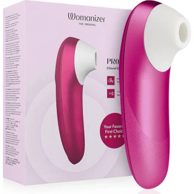 Клиторален стимулатор с въздушни вълни, 11 режима - Womanizer Pro Pink (D-245715)