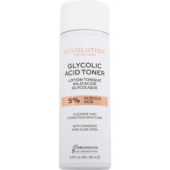 Revolution Beauty Тоник за лице Glycolic Acid 5%, 200 ml