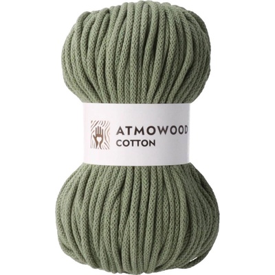 Atmowood cotton 5 mm - zelená šalvěj