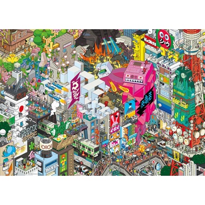 Heye - Puzzle eBoy: Pixorama: Tokyo Quest - 1 000 piese