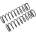 Team corally - Shock Spring - Hard - Buggy Rear - Truggy / MT Front - 1.8mm - 84-86mm - 2 pcs C-00180-291 (C-00180-291)