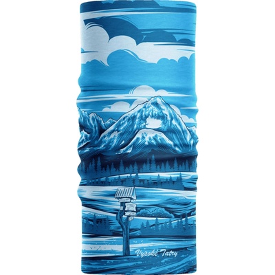 SportCool multifunkčný šál 7274 VYSOKÉ TATRY MAĽOVANÉ