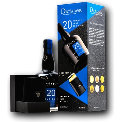Dictador Distillery Icon Reserve 20y 40% 0,7 l (dárčekové balenie s peňaženkou)