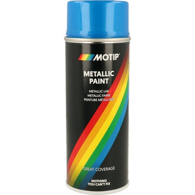 MOTIP Metalická barva 400 ml modrá