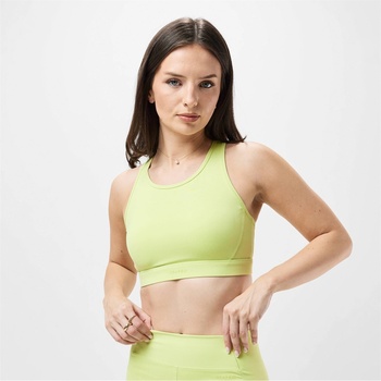 Image 1 of USA Pro Core Racer Back Sports Bra Ladies - Yuzu