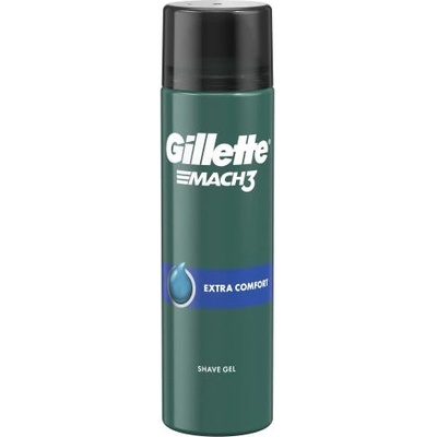 Gillette Mach3 Extra Comfort успокояващ гел за бръснене 200 ml за мъже