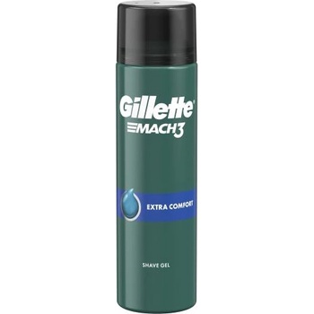 Gillette Mach3 Extra Comfort успокояващ гел за бръснене 200 ml за мъже