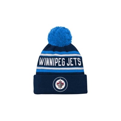 dětský kulich NHL Winnipeg Jets Jacquard Cuffed kids