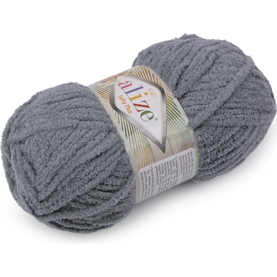 Pletací příze Alize Softy Plus 100 g Varianta: 11 (87) šedá, Balení: 1 ks 56546/143146/261105