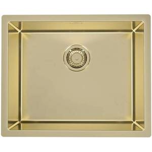 Alveus Quadrix Monarch - Мивка 55x45 см, златна 1103382 (1103382) Мивка за вграждане
