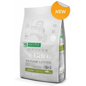 Nature's Protection Superior Care White Dogs Grain Free White Fish Junior Small&Mini Breeds 10 kg