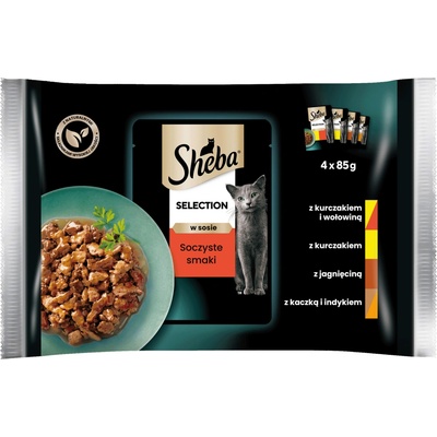 SHEBA sáčok 4x85 g