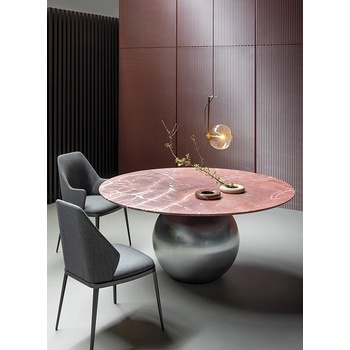 Bonaldo МАСА КЕРАМ ПЛОТ circus d140 rosso imperial (t03dcl0cern)