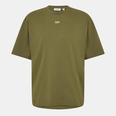 Off White Тениска Off White Men's Skate T-Shirt - Moss/White