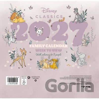 Oficiální plánovací Disney Classics A4 29,7 x 21,5 cm 2027