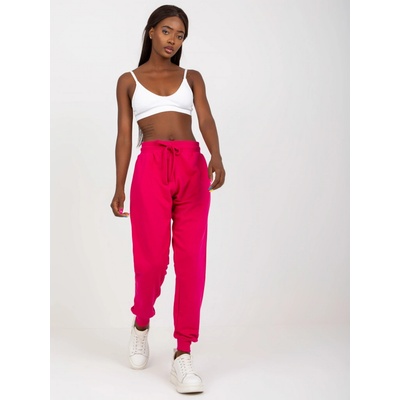 Basic feel good dámske tepláky B-005 fuchsiové