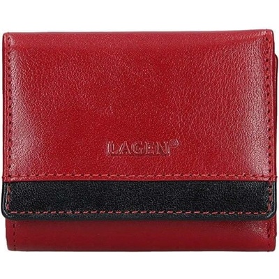 Lagen dámska kožená peňaženka BLC 160231 Red Blk