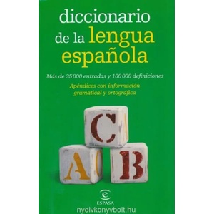 Diccionario de la lengua espanola | Espasa Calpe (ISBN: 9788467039061)