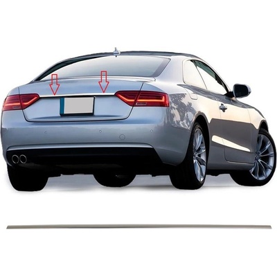 Omtec Nerez lišta nad zadní SPZ Audi A5 2007-2011 8T3