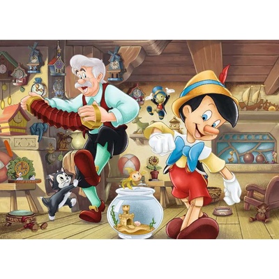 Ravensburger - Puzzle Walt Disney: Pinocchio - 1 000 piese