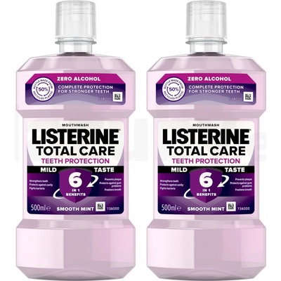 Listerine Total Care Teeth Protection Mild Taste 500 ml