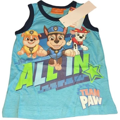 Lehké chlapecké tílko s motivem Paw patrol
