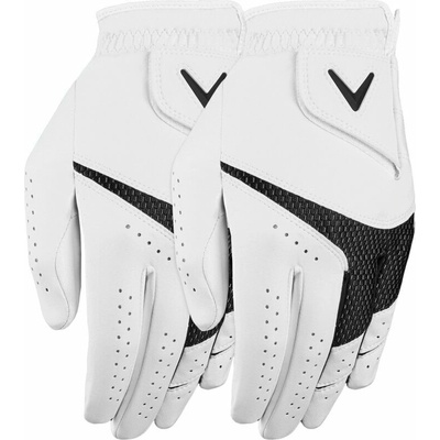 Callaway Weather Spann 23 Mens Golf Glove bílá Pravá XL 2ks
