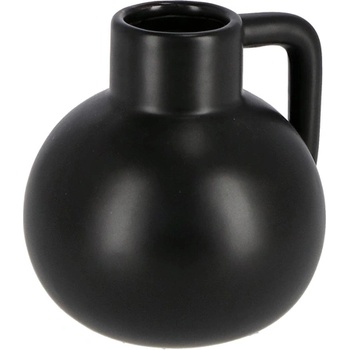 Bizzotto ПОРЦЕЛАНОВА ВАЗА elsy 10x9, 7x10, 5cm ЧЕРНА (0503252)
