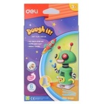  Пластелини Deli Dough It! 6цв. 85100