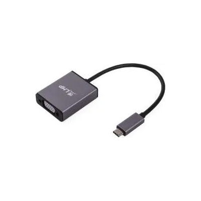 LMP USB-C to VGA Adapter - адаптер за свързване от USB-C към VGA (тъмносив)