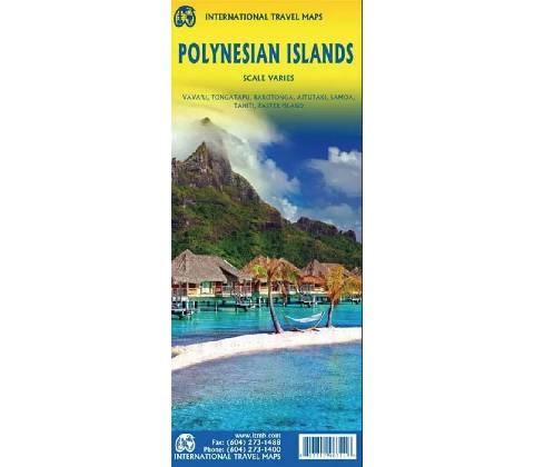 mapa Polynesian Islands