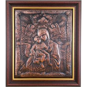 ИКОНА ГОЛЯМА В РАМКА БОГОРОДИЦА ДОСТОЙНО ЕСТЪ