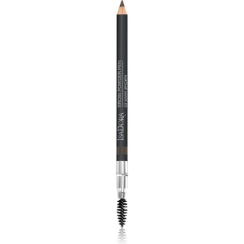 IsaDora Brow Powder Pen молив за вежди с четка цвят 03 Dark Brown 1, 1 гр
