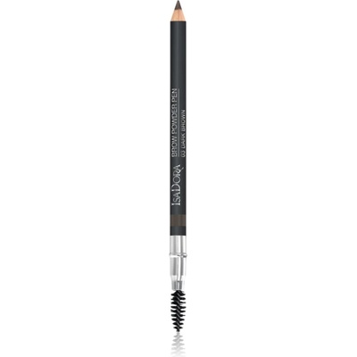 IsaDora Brow Powder Pen молив за вежди с четка цвят 03 Dark Brown 1, 1 гр