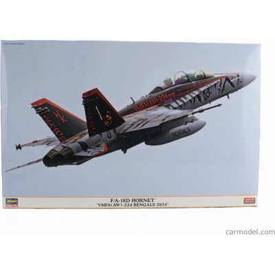 Hornet Hasegawa Grumman F a-18e Super Vfma 224 Bengals Military Airplane 1:48