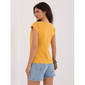 Rue Paris Дамска тениска модел 7543.12X Rue Paris цвят ярко оранжев