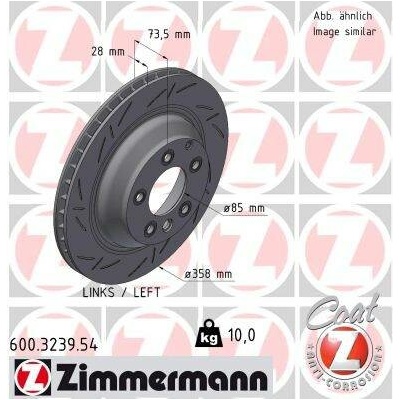 Brzdový kotouč ZIMMERMANN 600.3239.54 (600323954)