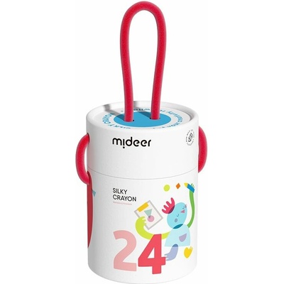 Mideer Rýchloschnúce hodvábne voskovky 24 ks