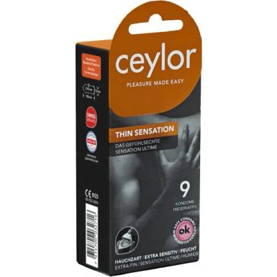 Ceylor Single Thin Sensation 9 ks