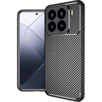 Xiaomi 15 Pro Удароустойчив Carbon Fiber Калъф и Протектор
