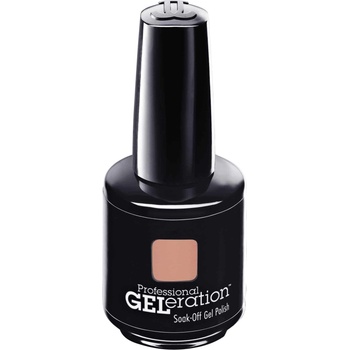 Jessica Cosmetics GELeration Colours полупостоянен лак за нокти GEL-436 кремообразен карамел 15 ml