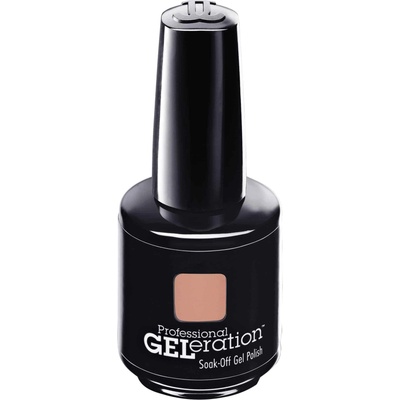 Jessica Cosmetics GELeration Colours полупостоянен лак за нокти GEL-436 кремообразен карамел 15 ml