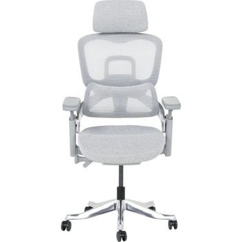 Bittel Офис стол Carmen LYON, до 120кг, алиминиева база, Tilt механизъм, сив (bt-3520611)