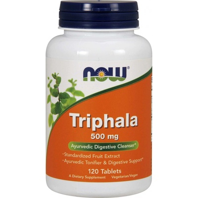 Now Foods Triphala 500 mg 120 tabliet