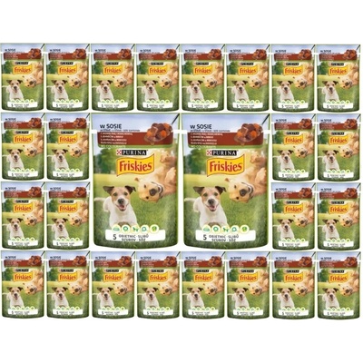Friskies Adult hovězí a brambory ve šťávě 26 x 85 g