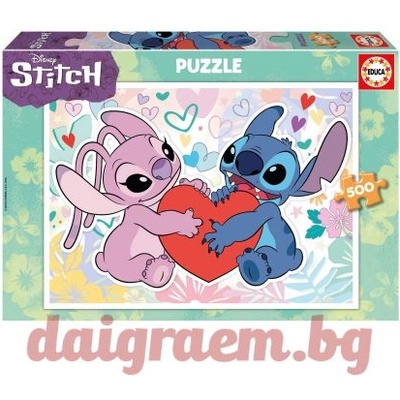 Educa Пъзел educa 19911 - 500 части - Стич (edu19911)