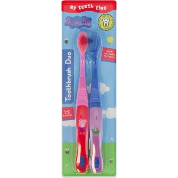 Peppa Pig Четка за зъби 2бр 4-6г (3355)