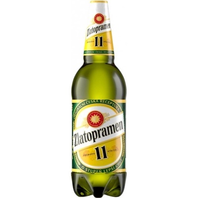 Zlatopramen 11 světlý ležák 11° 1,5 l (pet)